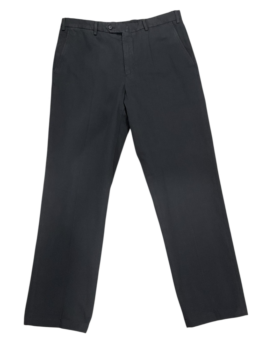 Loro Piana Men’s Navy Straight Dress Pants